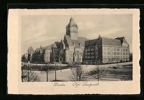 AK Dresden, Königliches Landgericht