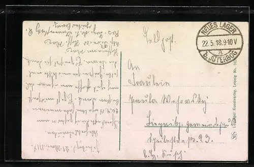 AK Jüterbog, Kaserne mit Wasserturm, Markt, Rathaus, Kriegerdenkmal