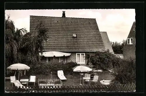 AK Hohwacht, Pension und Mittagstisch Kieler Sprott, Bes. Lieselotte Bakker, Schwalbenweg 4