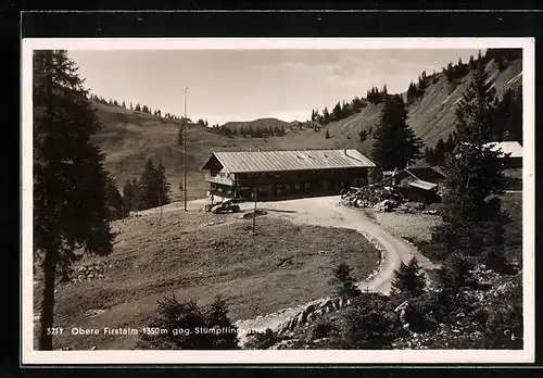 AK Schliersee, Gasthaus Obere Firstalm