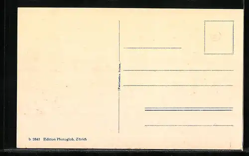 AK Baden, Flusspartie mit Sicht auf die Stadt