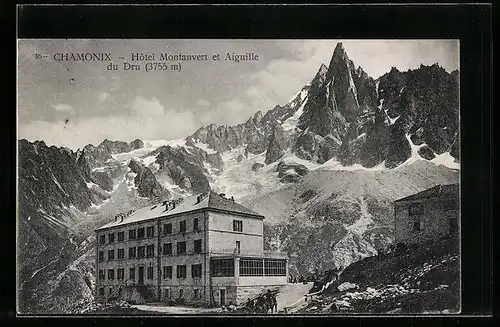 AK Chamonix, Hotel Montanvert et Aiguille du Dru