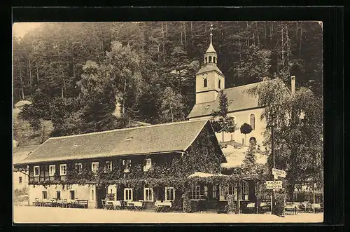 AK Oybin, Restaurant zum Klosterhof