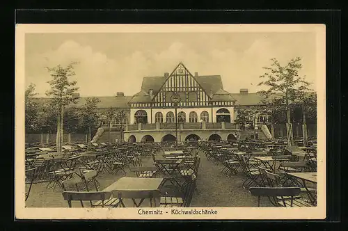 AK Chemnitz, Biergarten der Küchwaldschänke