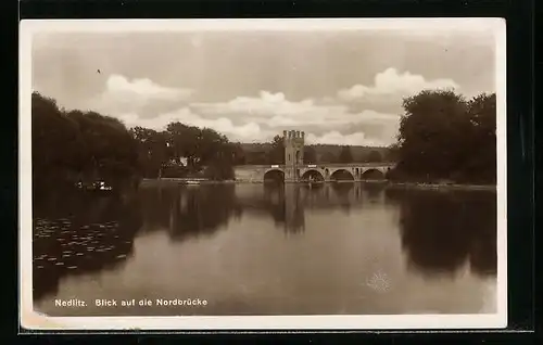 AK Nedlitz, Blick auf die Nordbrücke