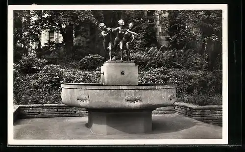 AK Pforzheim, Der Dreitäler-Brunnen