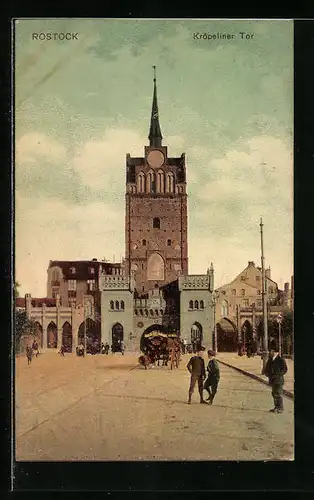 AK Rostock, Partie am Kröpeliner Tor