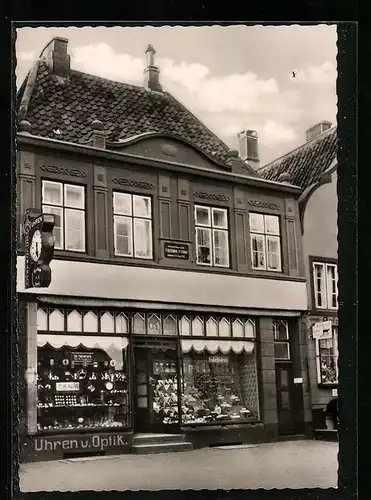 AK Husum /Nordsee, Geburtshaus Theodor Storms