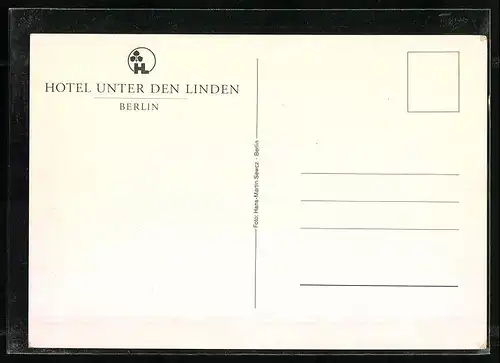 AK Berlin, Hotel Unter den Linden