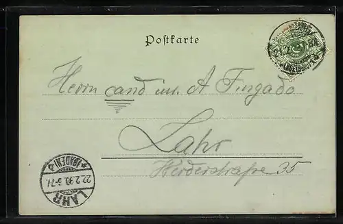 Mondschein-AK Höllsteig, Ravenna-Tunnel