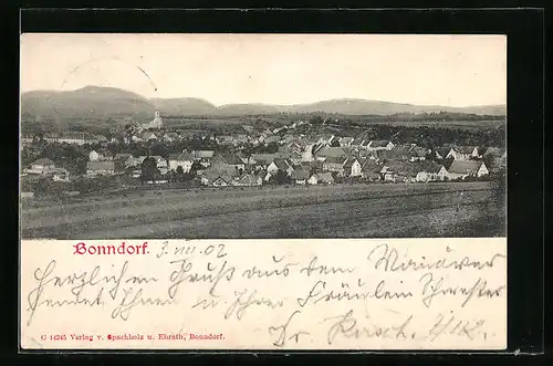 AK Bonndorf, Gesamtansicht der Gemeinde