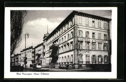 AK Bad Kissingen, Hotel Haus Viktoria und Kaiserhof