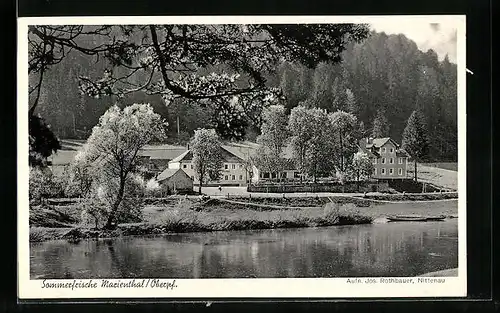 AK Hamburg-Marienthal, Hotel Sommerfrische Marienthal