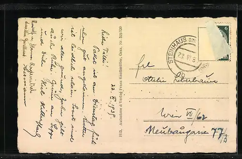 AK Alpl bei Krieglach, Waldschule im Bergland