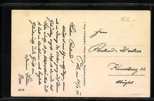 AK Pöls, Fliegeraufnahme des Dorfes