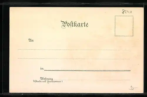 Lithographie Berchtesgaden, Ortsansicht mit Mädchen in Tracht