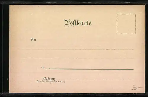 Lithographie Berchtesgaden, Alpenmädel vor Ortsansicht aus der Vogelschau