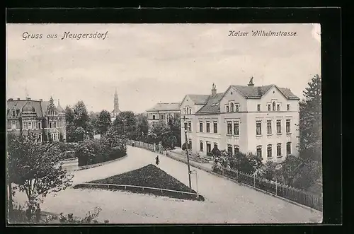 AK Neugersdorf, Kaiser Wilhelmstrasse