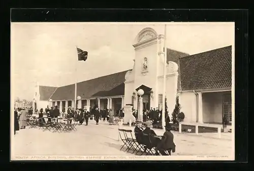 AK Wembley, South Africa Building, British Empire Exhibition