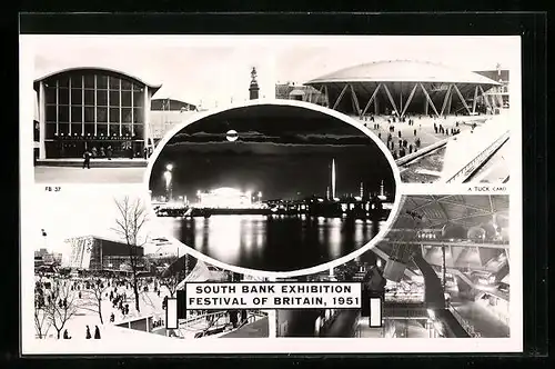 AK South Bank, Exihibition Festival of Britain 1951