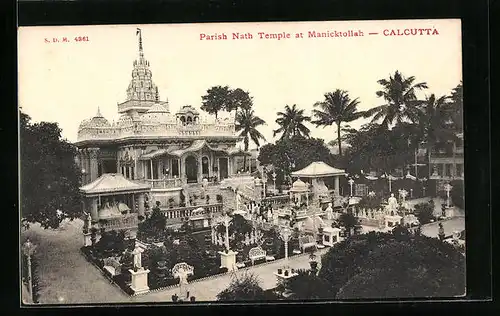 AK Calcutta, Parish Nath Temple at Manicktollah