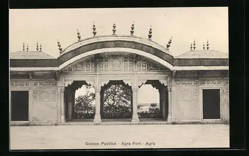 AK Agra, Golden Pavillion, Agra Fort
