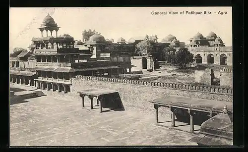 AK Agra, General View of Faithpur Sikri