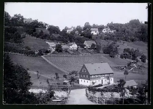 Fotografie Brück & Sohn Meissen, Ansicht Kipsdorf, Blick in den Ort