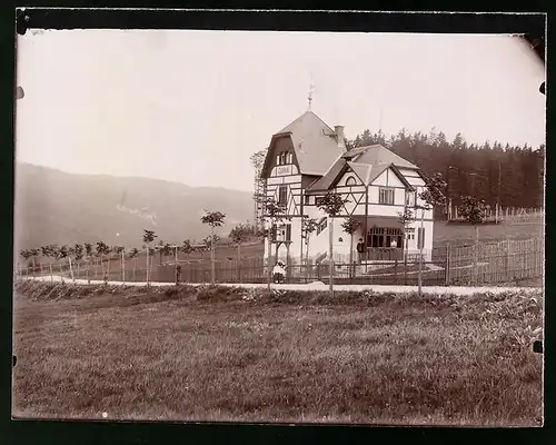 Fotografie Brück & Sohn Meissen, Ansicht Bärenfels, Villa Talblick