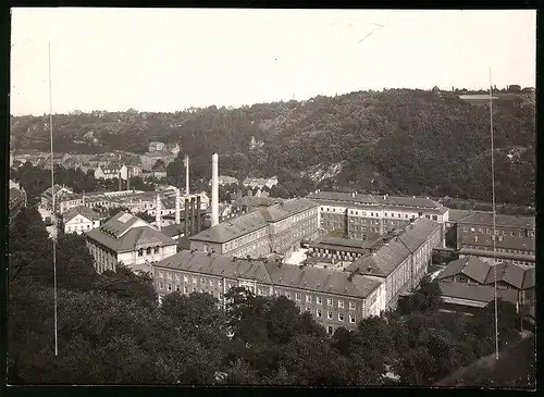 Fotografie Brück & Sohn Meissen, Ansicht Meissen i. Sa., Porzellan-Manufaktur, Fabrikanlagen