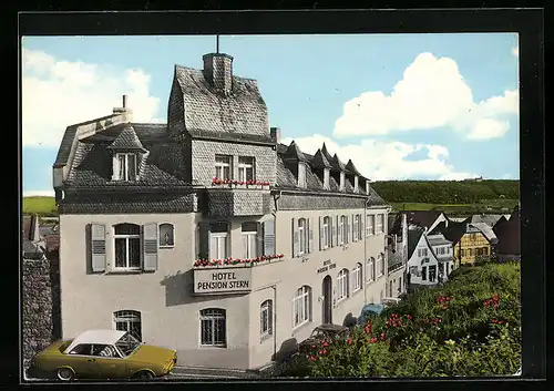 AK Rüdesheim /Rhein, Hotel-Pension Stern
