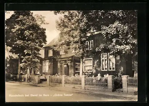 AK Mandelholz, Gasthaus Grüne Tanne