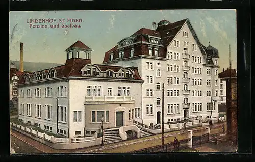 AK St. Fiden, Pension und Saalbau Lindenhof