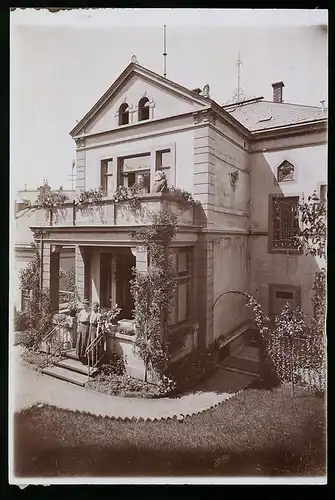 Fotografie Brück & Sohn Meissen, Ansicht Meissen i. Sa., Blick auf das Haus am Tonberg 4