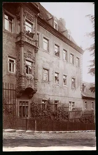 Fotografie Brück & Sohn Meissen, Ansicht Meissen i. Sa., Blick auf den Ökonomiehof der Fürstenschule