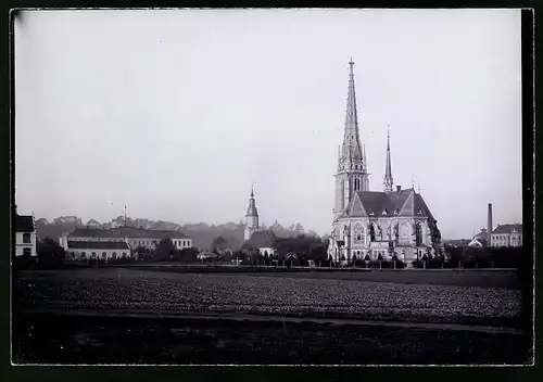 Fotografie Brück & Sohn Meissen, Ansicht Meissen i. Sa., Blick nach der Johanniskirche