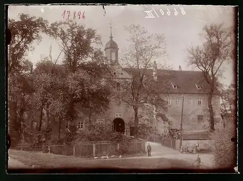 Fotografie Brück & Sohn Meissen, Ansicht Mühlberg / Elbe, Blick auf das Kurfürstliches Schloss