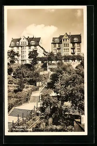 AK Flensburg, St. Jürgen Treppe