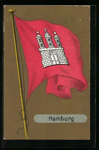 AK Hamburg, Flagge der Hansestadt