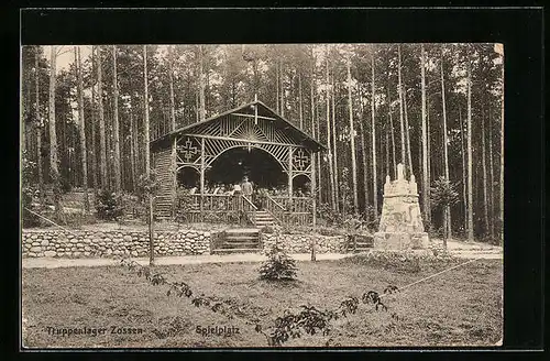 AK Zossen, Spielplatz im Truppenlager