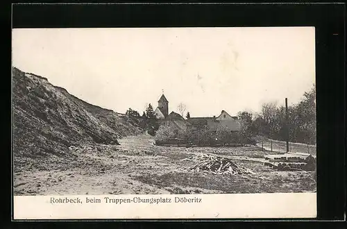 AK Döberitz /Truppenplatz, Rohrbeck, Kirche