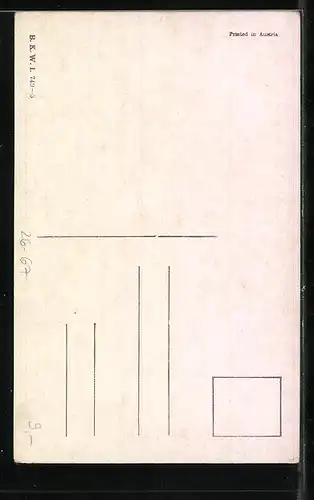 Künstler-AK Fritz Schönpflug: Der Herr Major in Uniform zu Pferde