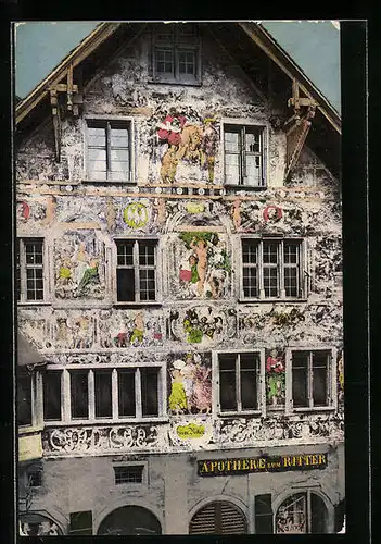 AK Schaffhausen, Haus zum Ritter