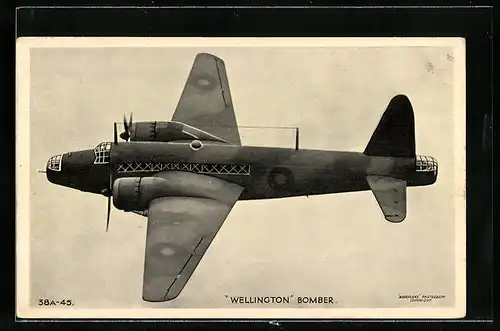 AK Britischer Bomber vom Typ Wellington