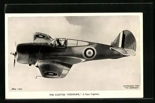 AK Flugzeug The Curtiss Mohawk 6 Gun Fighter