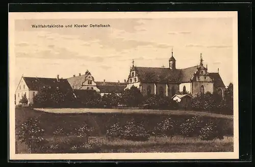 AK Dettelbach, Wallfahrtskirche und Kloster