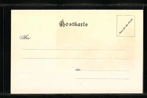 AK Kapellen, Romantisches Blockhaus mit Bergpanorama