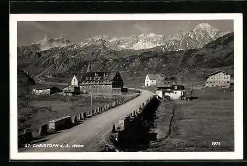 AK Christoph a. A., Teilansicht mit Panorama