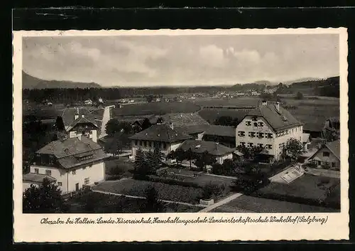AK Oberalm bei Hallein, Landes-Käsereischule und Landwirtschaftsschule Winkelhof