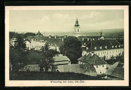 AK Willhering, Ortsansicht mit Kirche